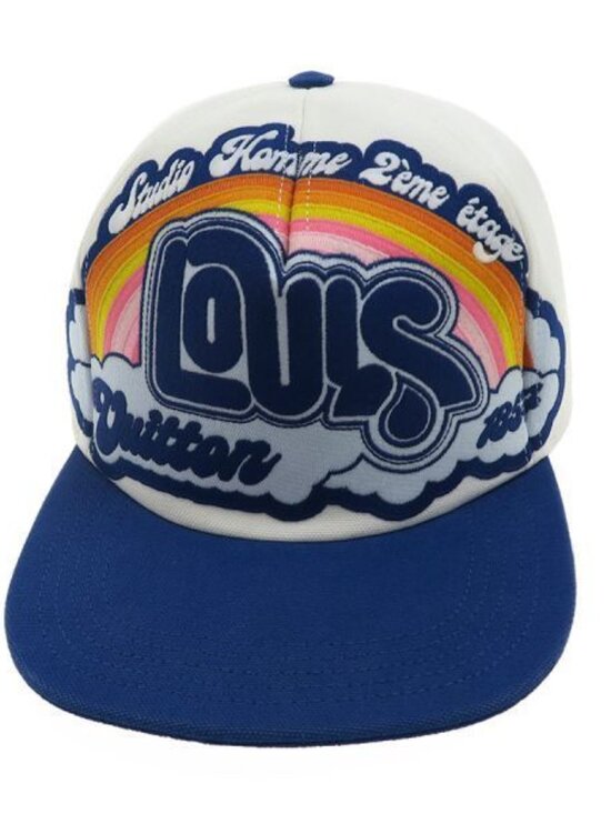 Louis Vuitton Cap Rainbow Cotton Leather - Picture 2 of 9